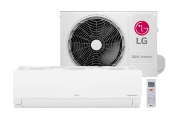 Ar condicionado HW LG Dual Inverter Voice 9.000 btus quente Frio 220V R-32 Branco