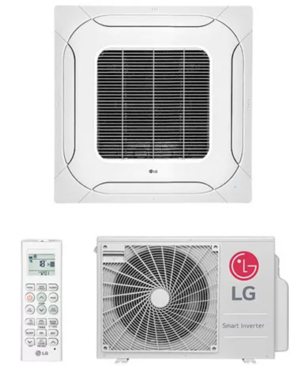 Ar Condicionado Split Cassete Inverter LG 18.000 Btus Quente/Frio 220V Monofásico