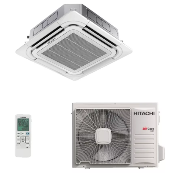 Ar Condicionado Cassete Inverter Hitachi Aircore 36.000 Btus 220v