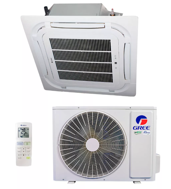 Ar Condicionado Split Cassete Inverte G-prime Gree 24.000 Btus Frio 220v Branco