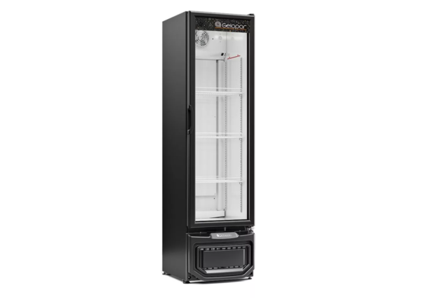 Freezer Expositor Vertical Gelopar Gptu230 Preto 228 Litros 127v